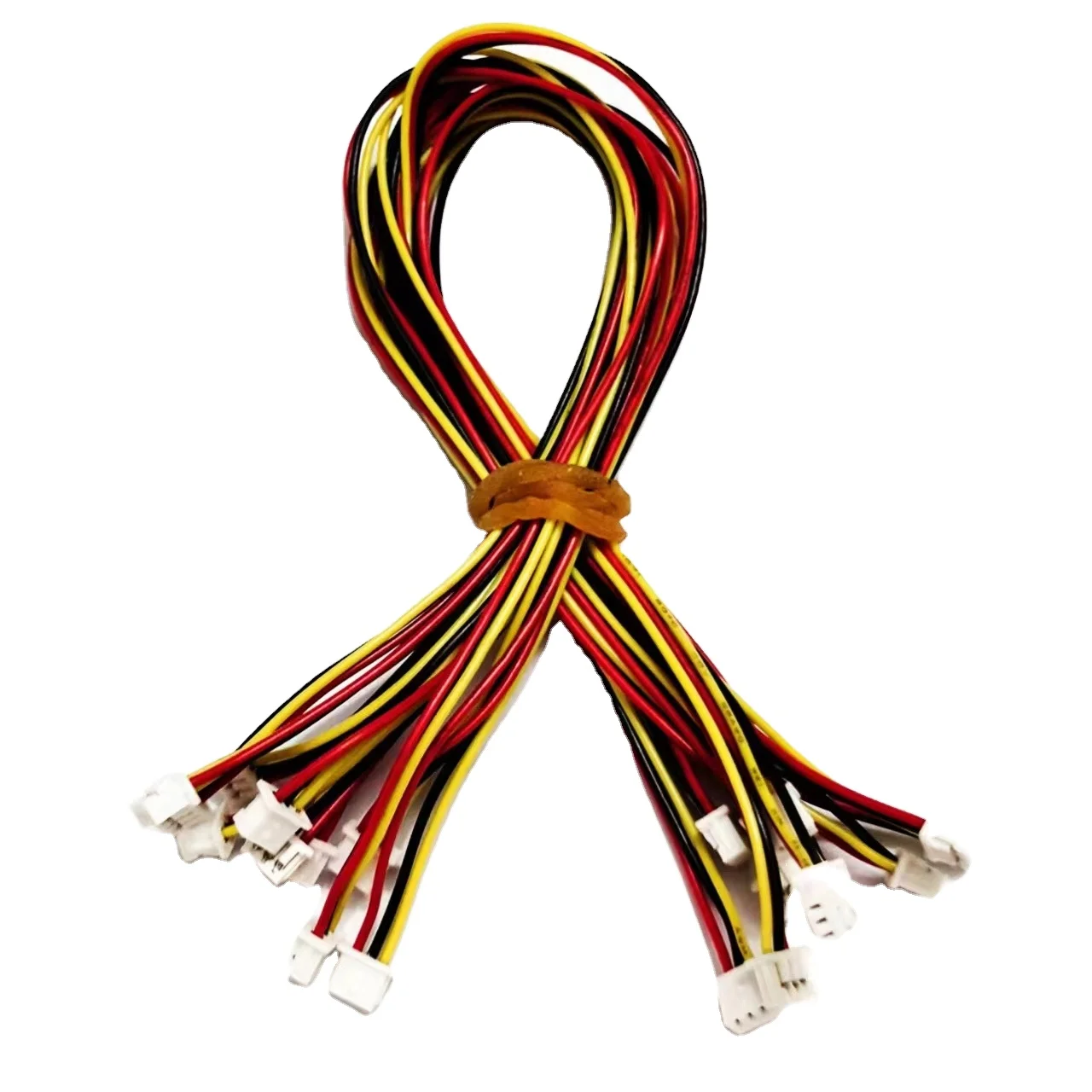 oem odm custom JST TE Molex wire harness2 3 4 5 6 7 8 10 12 pin zh 1.5mm pitch wire cable assembly IDC Flat Cable Harness