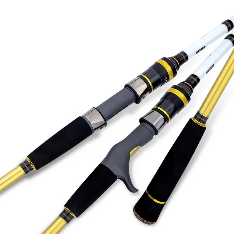 Fast delivery new design Ceramic ring Sturgeon 2.1m Deepsea Sea Fishing spinning/casting fishing rod  Carbon Rod