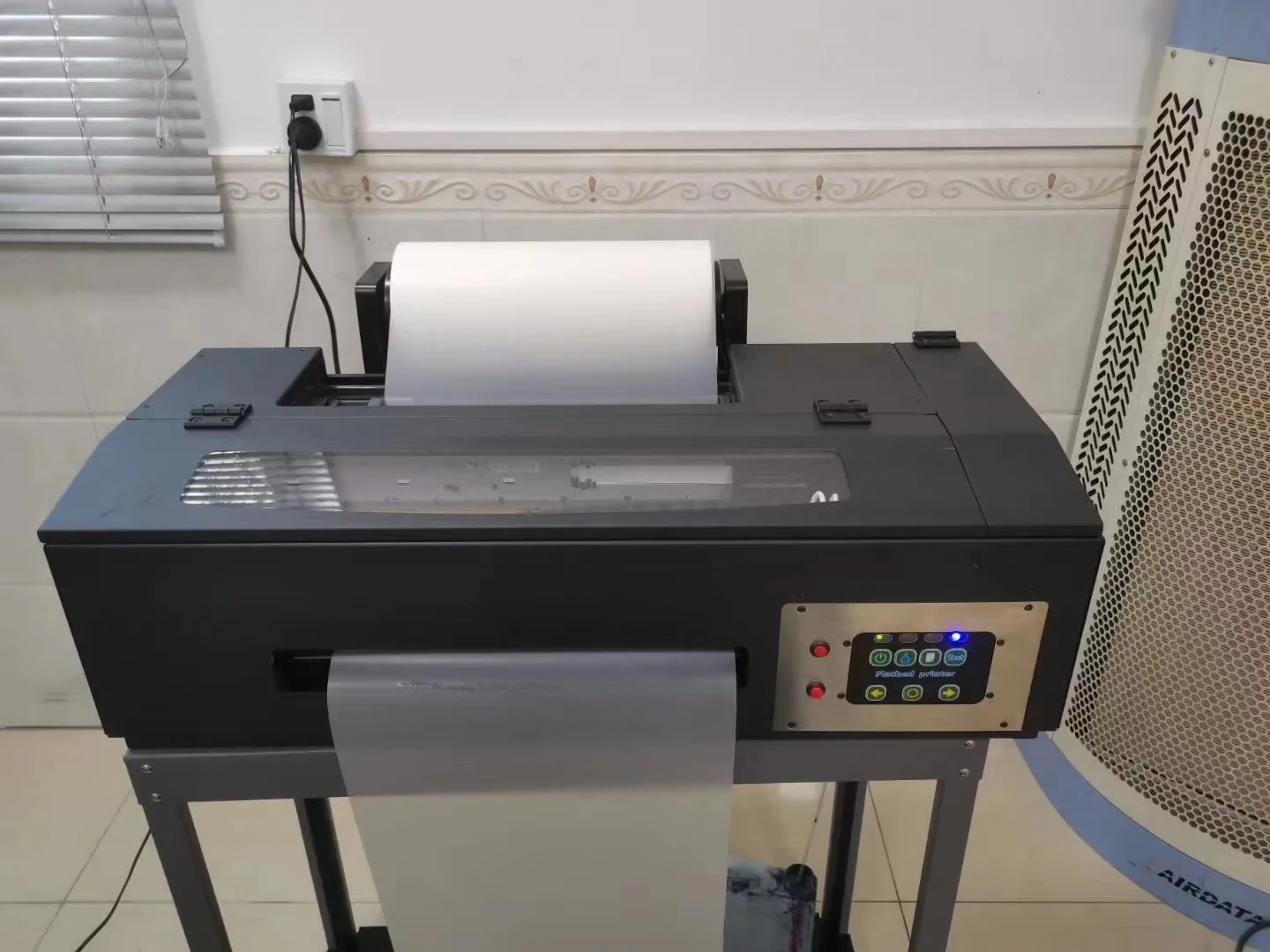 Small Roll to Roll Clothes PET Film DTF Printing Machine Inkjet Printer for Epson L1800 Heat Transfers Designs Ready to Press