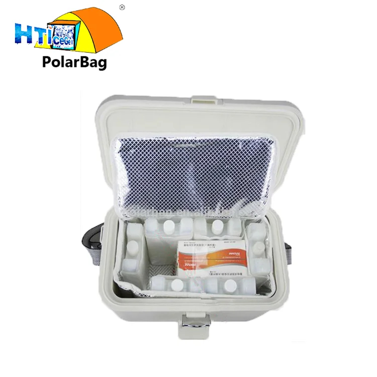 BSCI  ISO9001 Hot sale Eco friendly  medicine Vaccine carrier box portable hard ice picnic cool cooler box customized logo