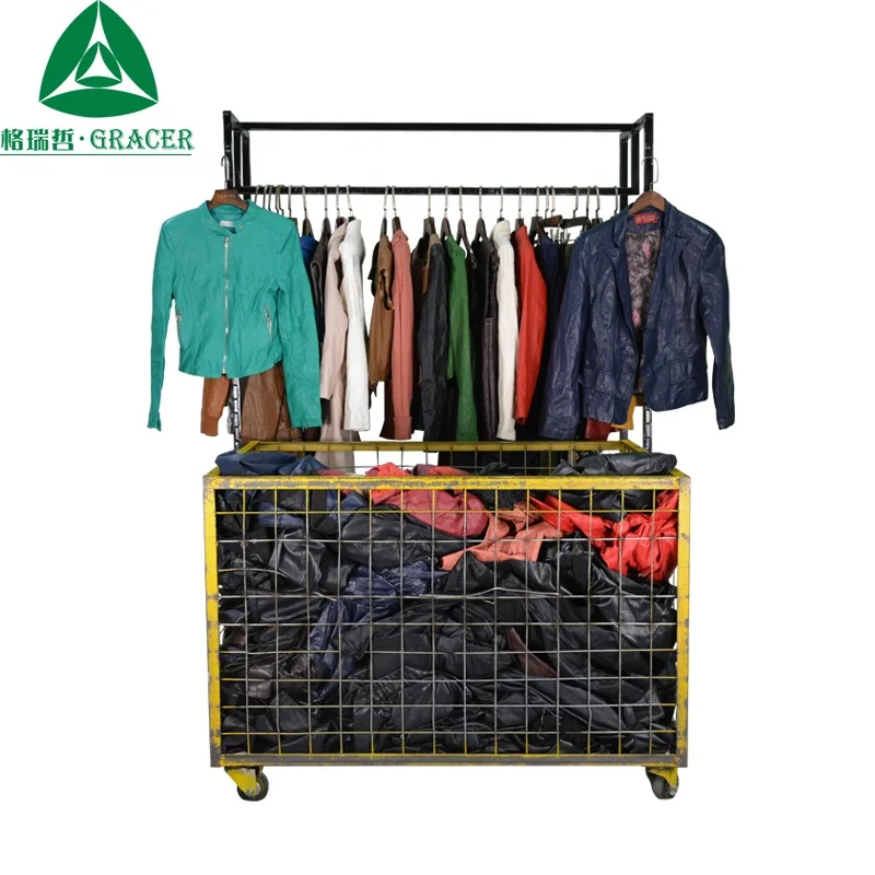 Leather Jacket Brand Name Used Clothes Used Clothing In Bulk Premium