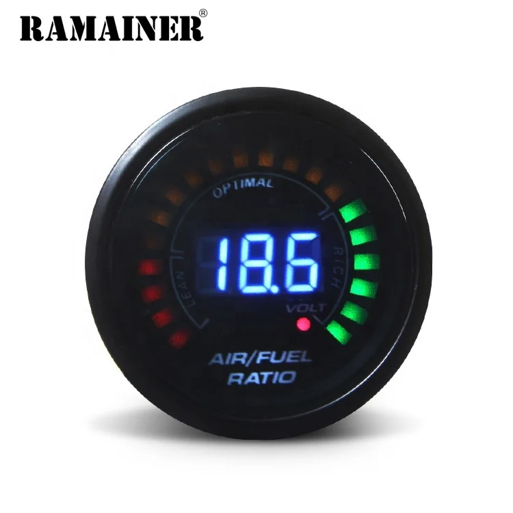  Ramainer 2 дюйма 52 мм светодиодный digitalnarrowband расхода воздуха черный уход за кожей лица монитор гоночный датчик без кислорода Лидер