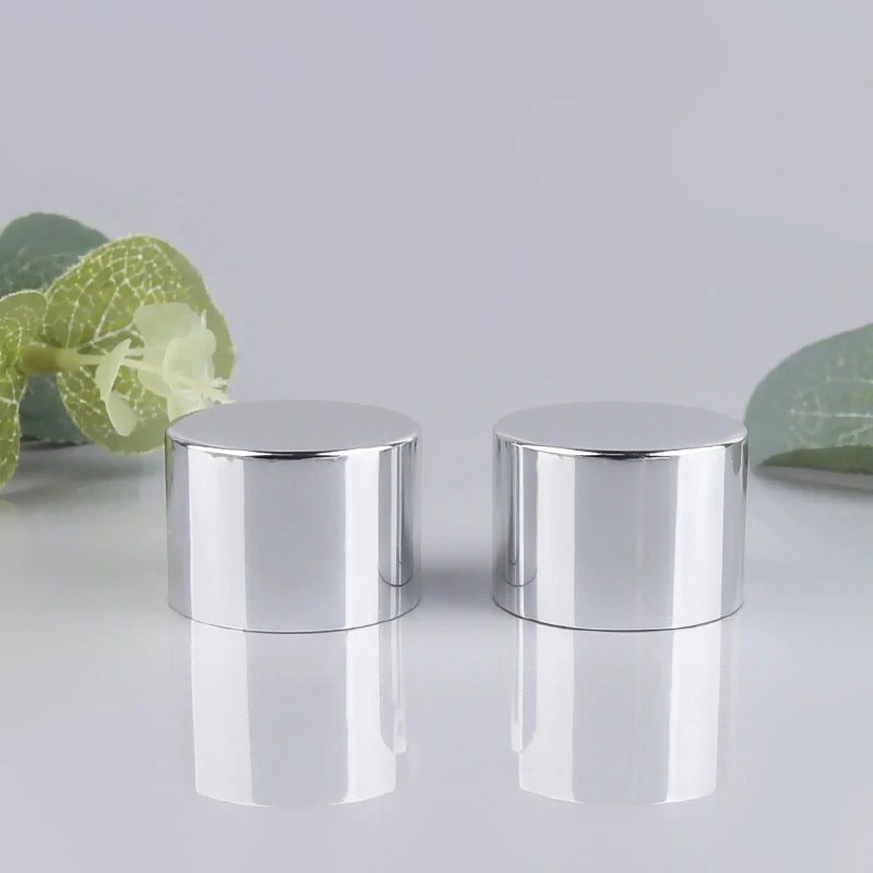 factory direct supply ready to ship 24/410 28/410 cosmetic swing top plastic bottle cap aluminium  screw cap