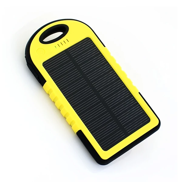 New Price Small Card Solar Generator Portable CE Power Bank Charger 5000mah on Sun Energy for Smart Watch with Led Keychain