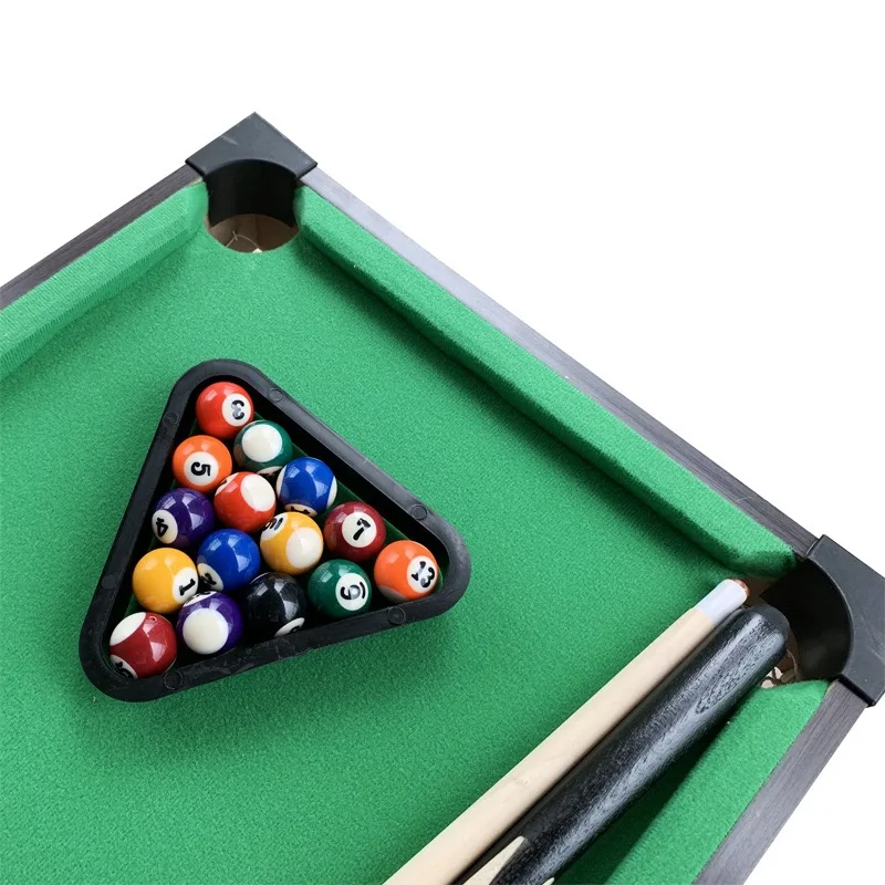 MR 2024 Most Popular Mini High Foot Billiards Table Childrenjacket Indoor Ball Tablpantme Boys Snooker Play Pool Game Solid Wood
