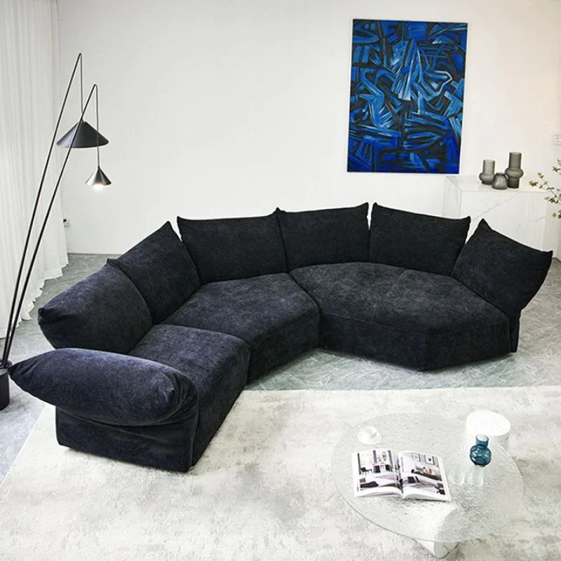 Italian Sofa Modern Petal Modular Sofa  Couch Living Room Sofas Modular Romantic