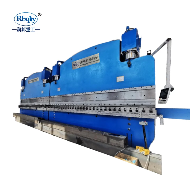 New design hydraulic tandem bending press brake for light poles