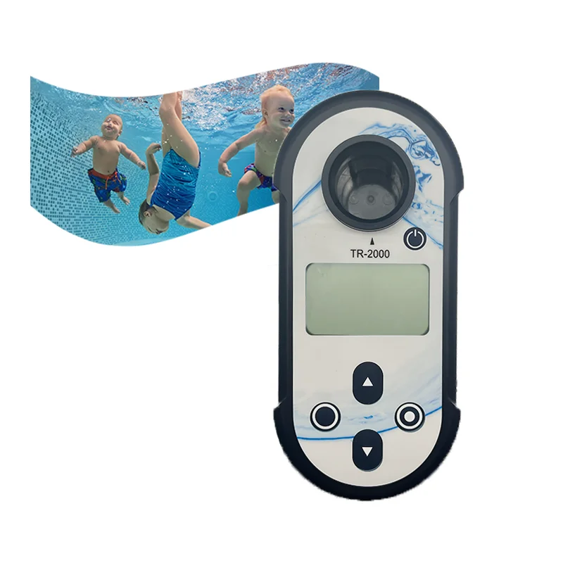 Распродажа, Электрический тестер для плавательных бассейнов и воды, базовый PH и CL, TR-2000 набор для тестирования воды для бассейна и спа
