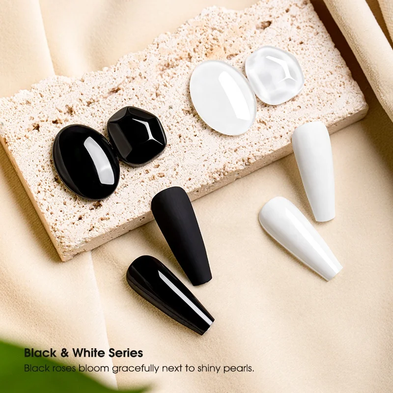 ROSALIND wholesale nail supplies different gel polish private label super white eggshell  color nail gel polish set nail art