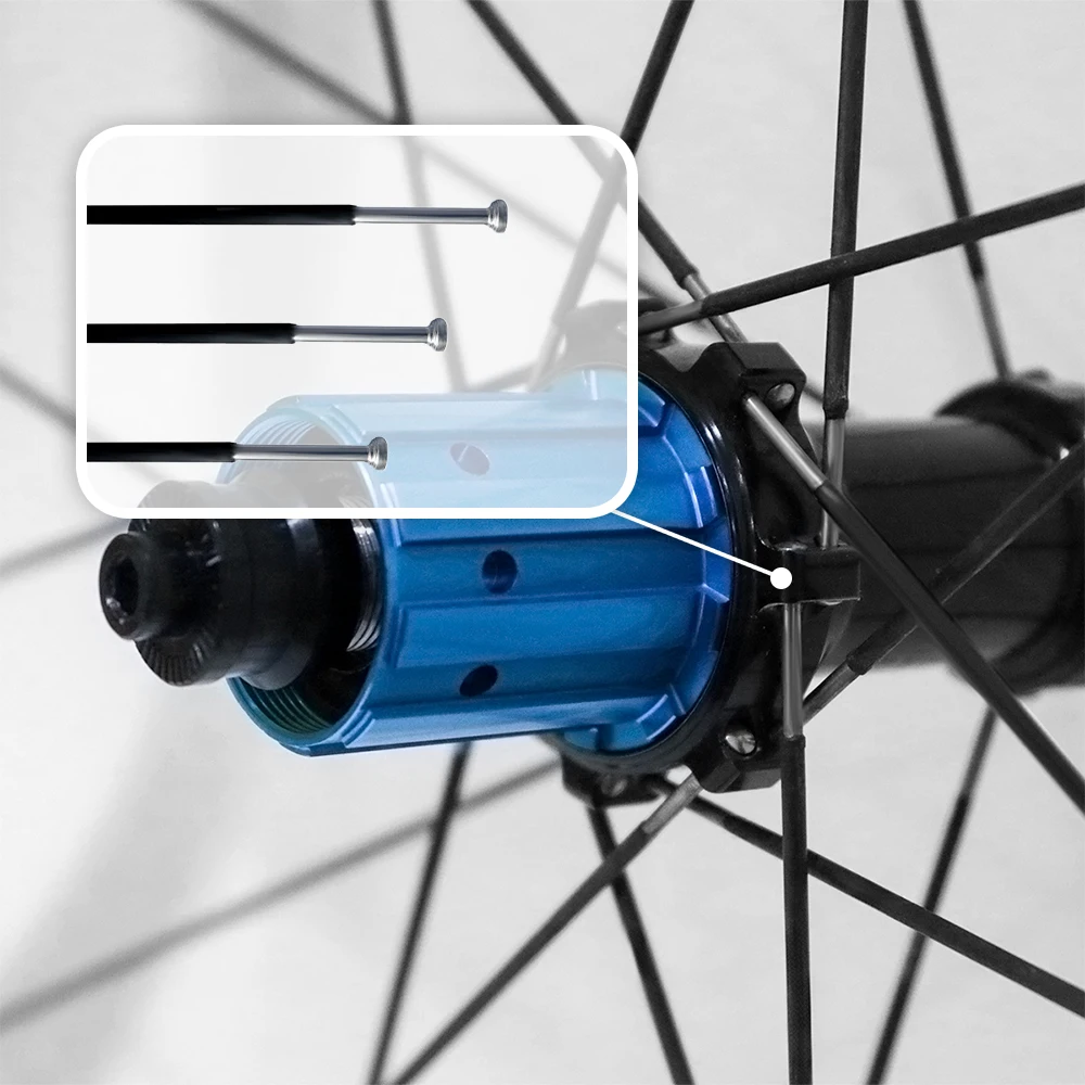 Superior Aerodynamics Carbon Fiber Spokes for Reduced Wind Resistance of Road bike/MTB Wheels spoke