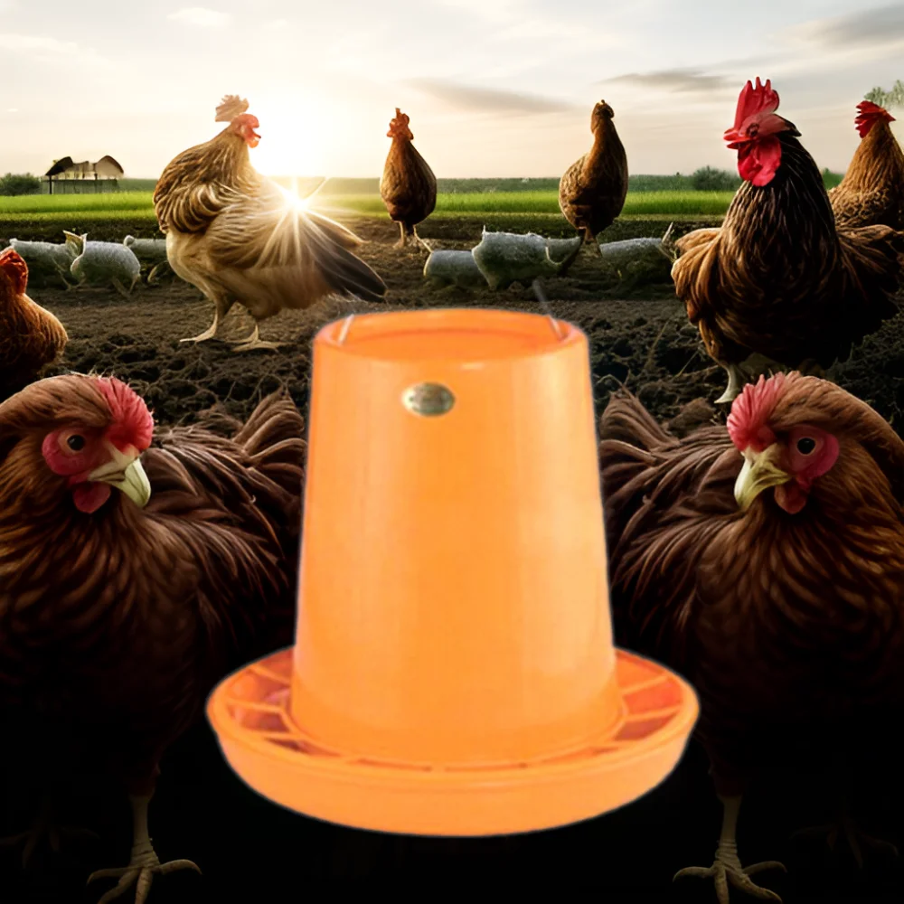 15 kg chicken drinkers and feeders comederos para gallinas de PP plastic cattle farm equipment