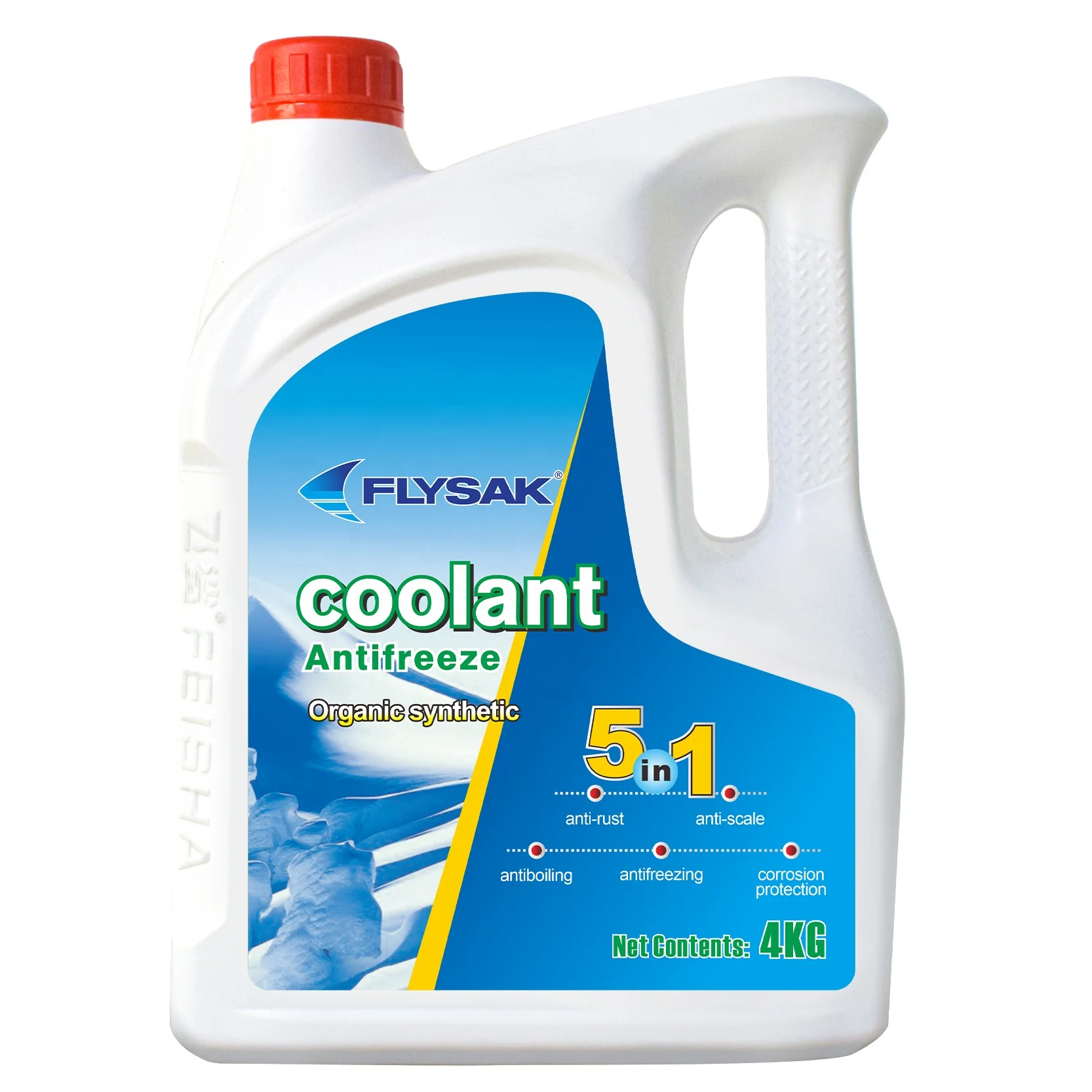 Флисак абсолютно новая серия супер longlife органический синтетический Антифриз для охлаждающей жидкости автомобиля антифриз