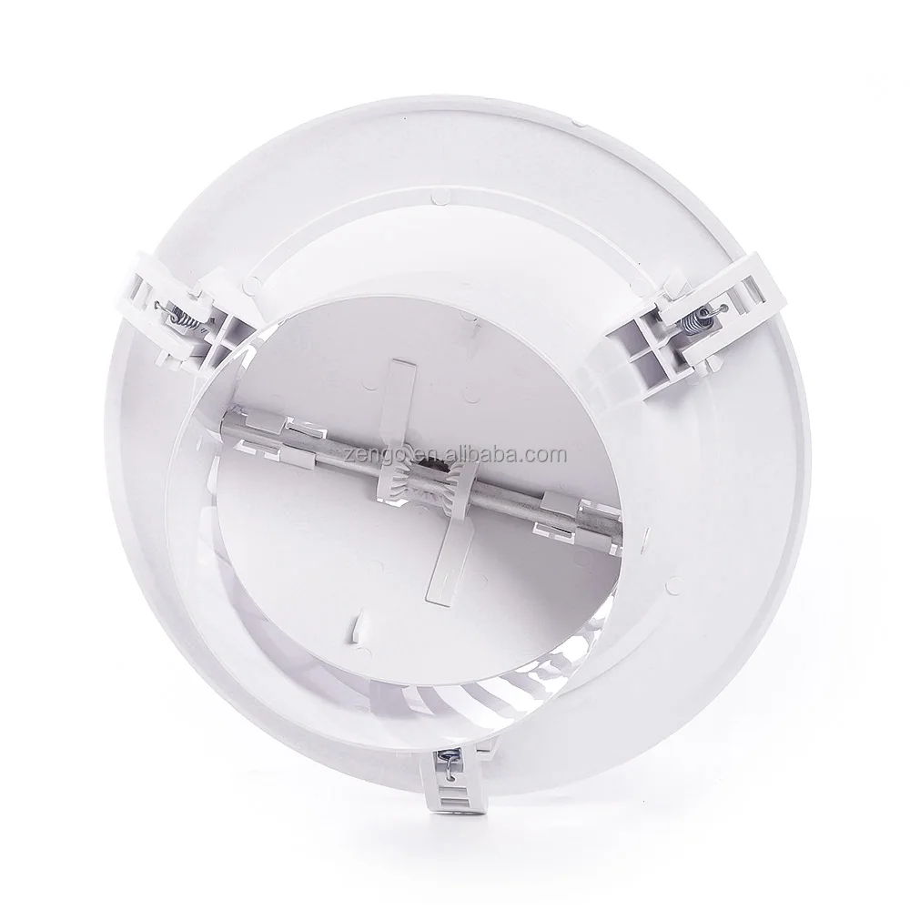 Hvac systems parts factory price  white plastic Eggcrate Round Diffuser for australian ventilation AC Ducting