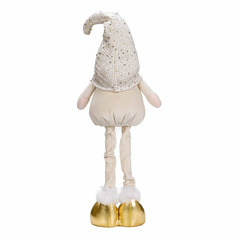 Christmas 2025 New Design Christmas Gnomes Ornaments Swedish Handmade Plush Gnomes Santa Elf Home Decorations Holiday Decor