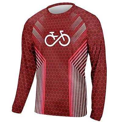 motorcycle mountain bike team downhill jersey MTB Offroad bicycle locomotive shirt cross country mountain Jersey
