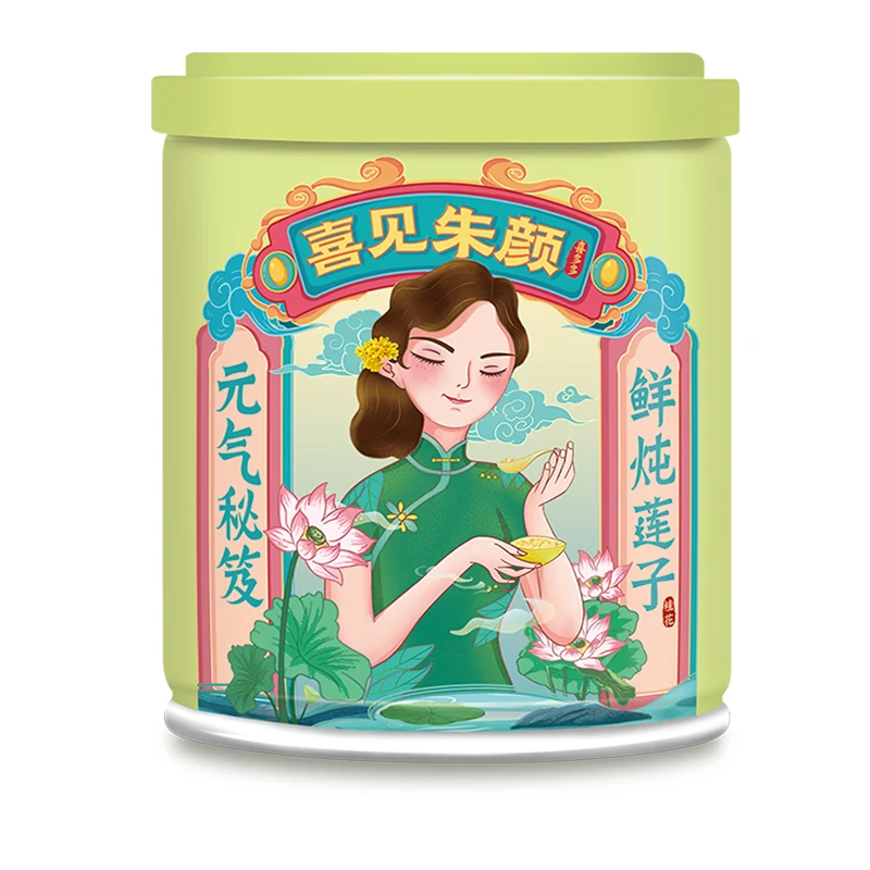 
Canned Stewed Fresh Lotus Seed Small Scale Canning Fruit And Vegetable Food 