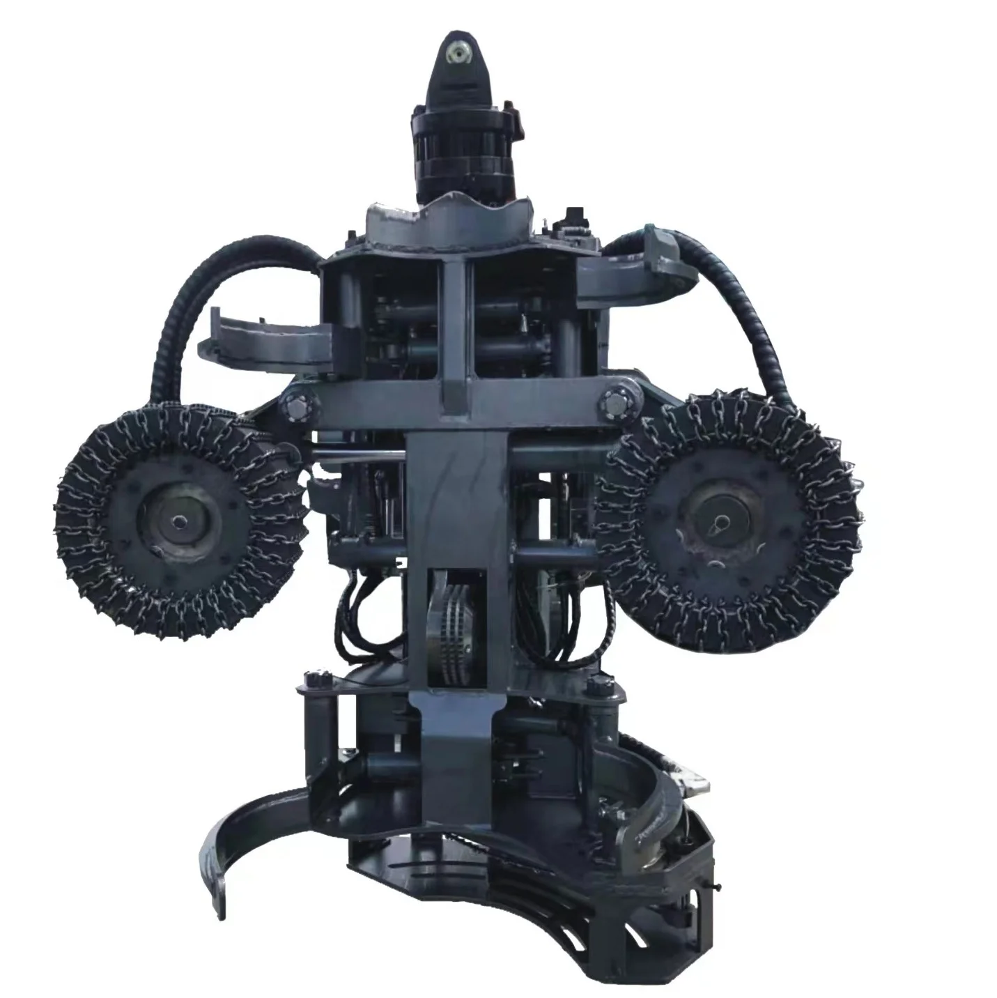 Tree harvester for 12 - 15 tons excavator with max cutting 400 mm in diameter