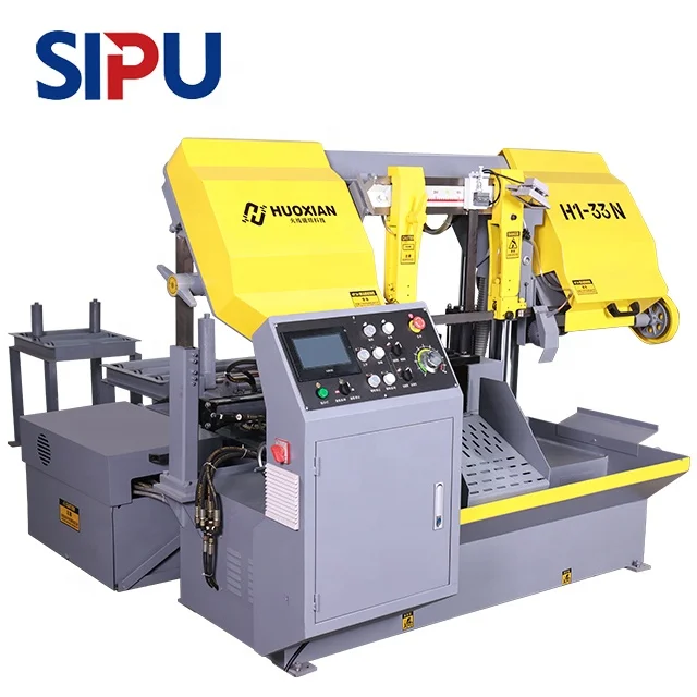 CNC Band Saw Machine Bandsaw Auto-Feeding Band Sawing Machine For Metal Cutting