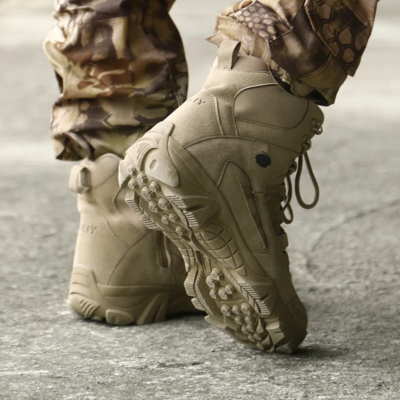 Combat training boots, breathable, non-slip, wear-resistant army boots men