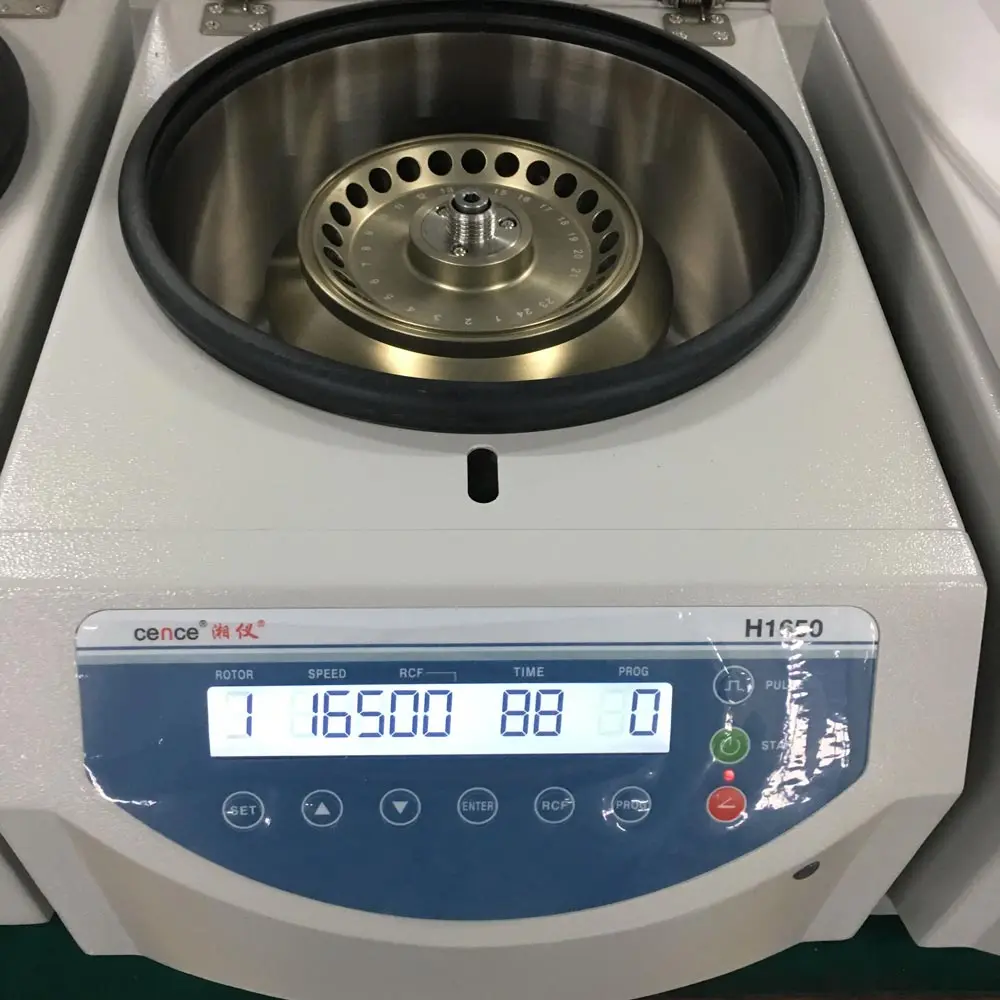  Высокоскоростная центрифуга benchtop H1650 с угловым ротором 24x1 5 мл/2
