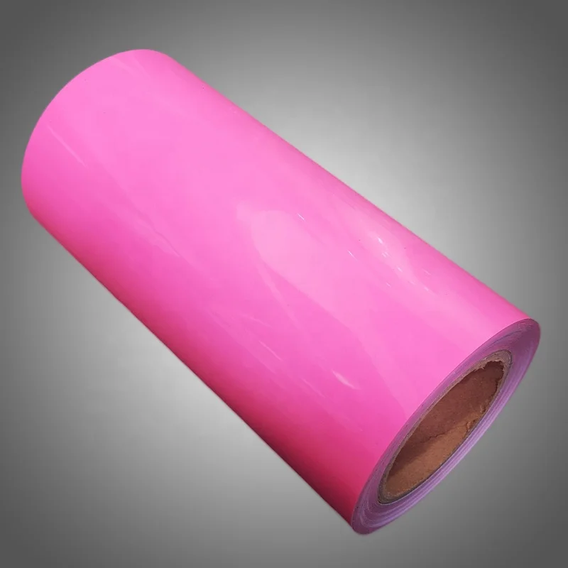 Pink Wholesale Rolls Htv Textile Fabric Water waterproof PU Heat Transfer Vinyl For T Shirts