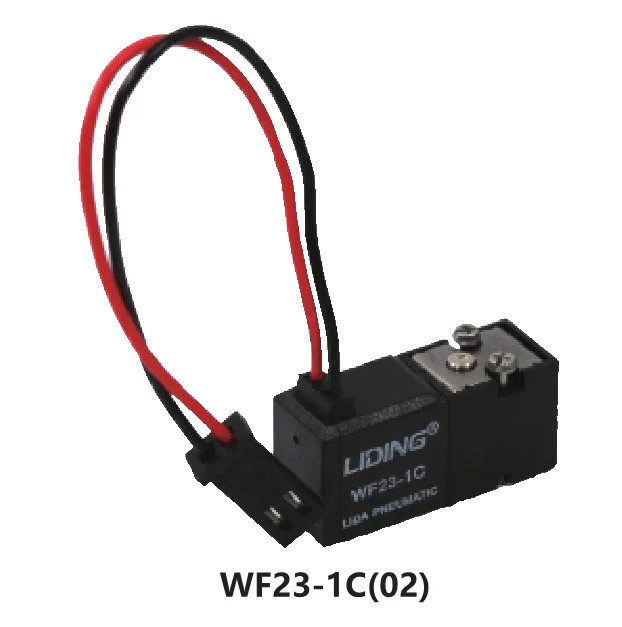 
LIDING Brand WF series low power high flow mini air valve small solenoid operated micro valve 