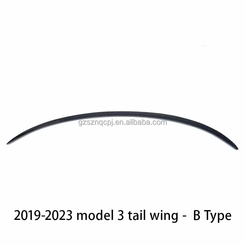cmst spoiler  for tesla model 3 2019-2023 design universal auto parts Rear ducktail wing car trunk diffuser body kit