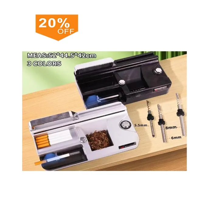 USA stock!!!! High Quality  Tube Filling Automatic Electric Cigarette Rolling Machine Cigarette Tobacco Rolling Making Machine