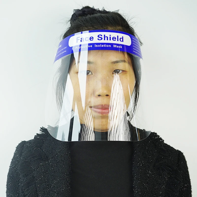 
2021 Clear Safe Glass Face Shields with Full Face Protection 