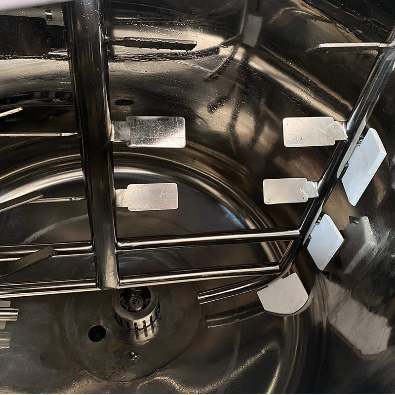 CYJX Exceptional Quality Direct Factory Price Steam Heating Powder Mixer Used agitator mixing tank with bottom homogenizer