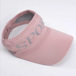 2022 Cheap promotion Spring Summer Unisex Outdoor Sport sun hat visor women empty top sun hat