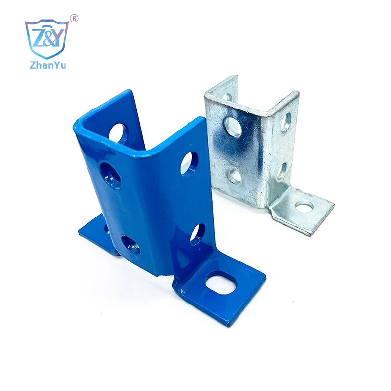 hot dip galvanized  connection base unistrut fittings unistrut accessory Strut Post Base