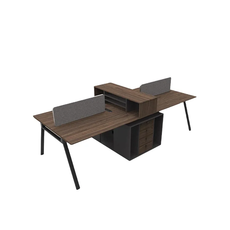 Лидер продаж модульная портативная офисная мебель с татуировкой перегородки рабочая станция стол на 3 человека