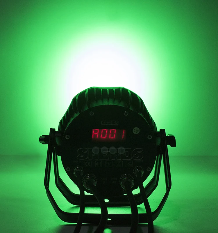 DMX Led Stage Light 6in1 Waterproof Outdoor Spotlight Wireless Battery Par Light