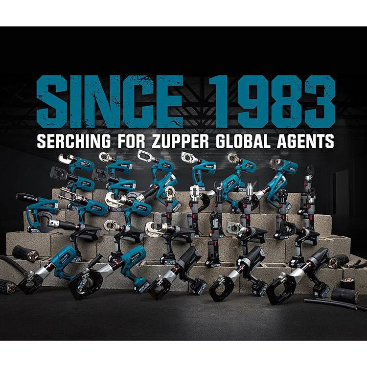 Zupper 16mm to 300mm EB-300 Brushless Motor Battery Powered Hydraulic Cable Lug Crimping Tool