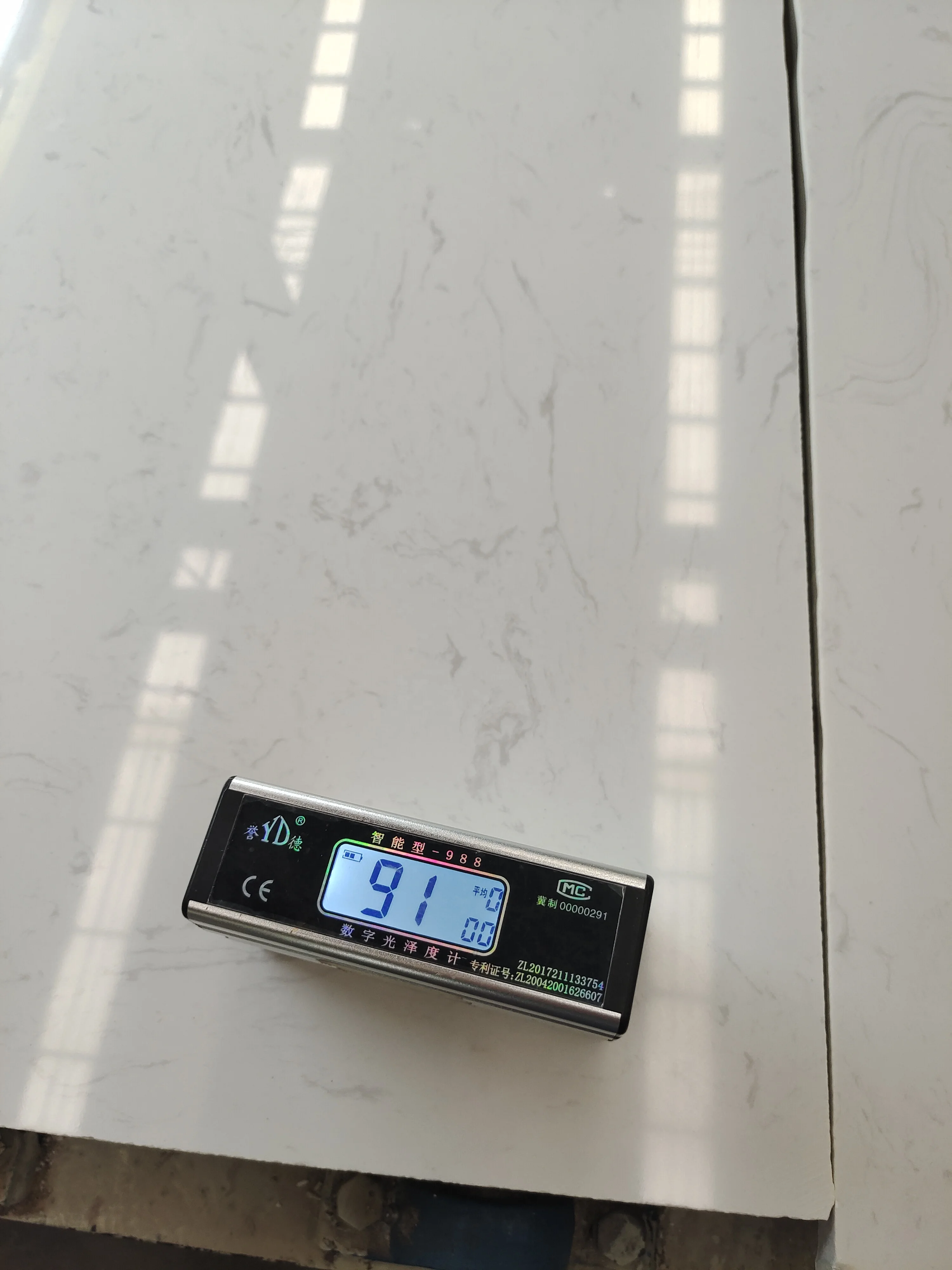 Wholesale wall board vanity top countertop white artificial marble stone