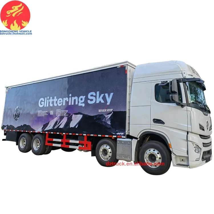 Shacman 6X4 LHD 80-100 square meters performance exhibition advertising stage truck for sale