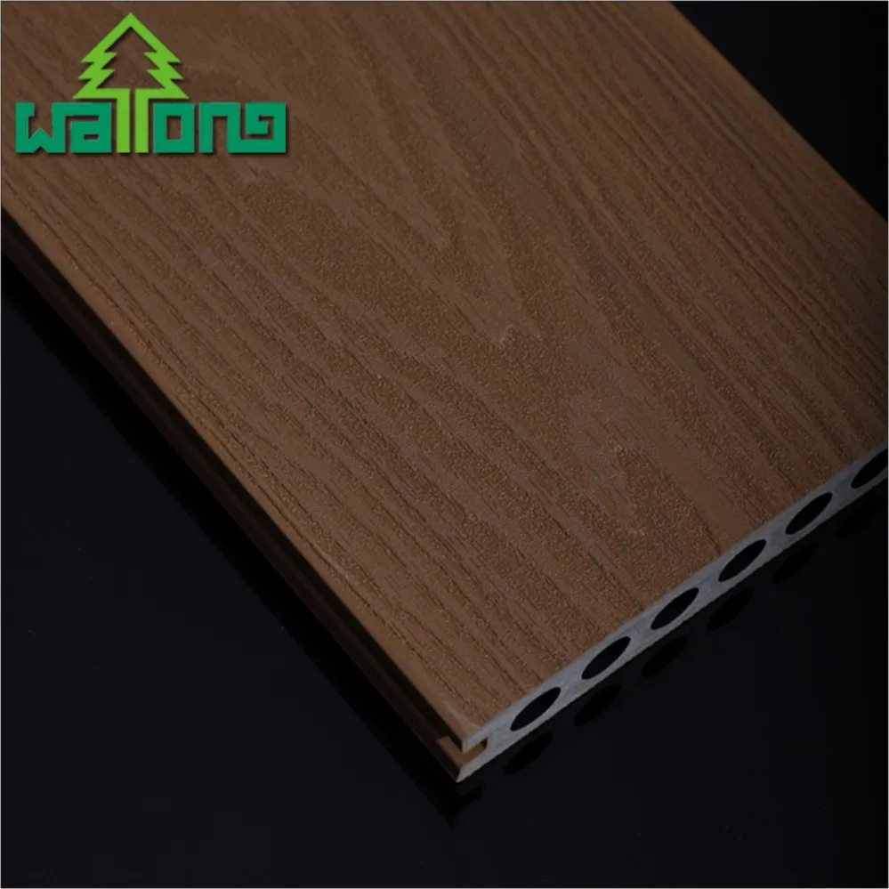 Super safe recycled white wood board lumber rubber wood plastic composite decking plastic lumber