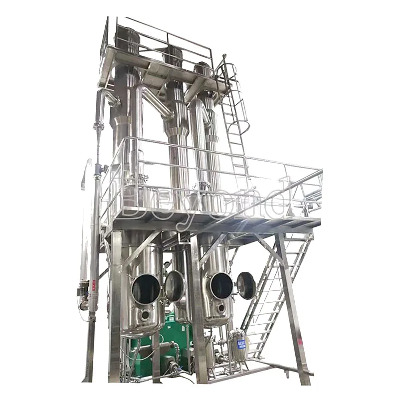 High Quality dehydration in food thin film evaporator