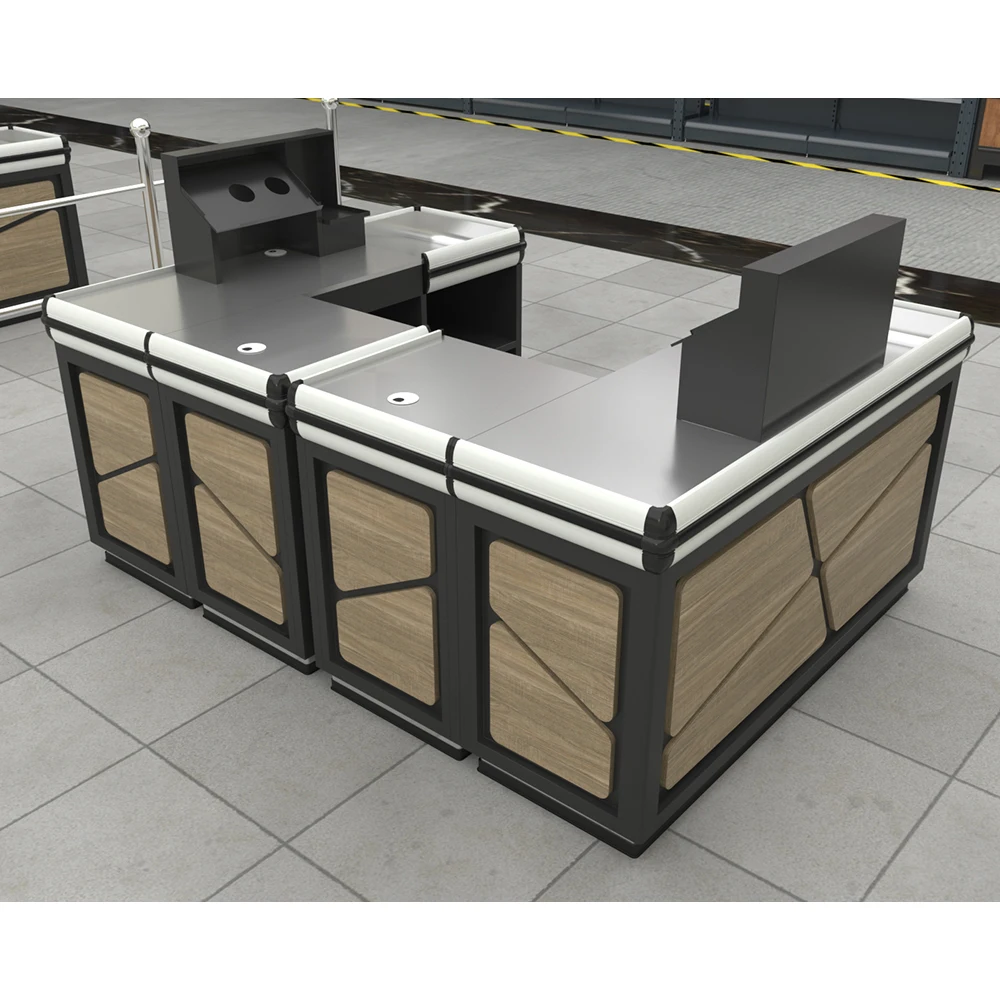 supermarket counter checkout counter cashier desk supermarket