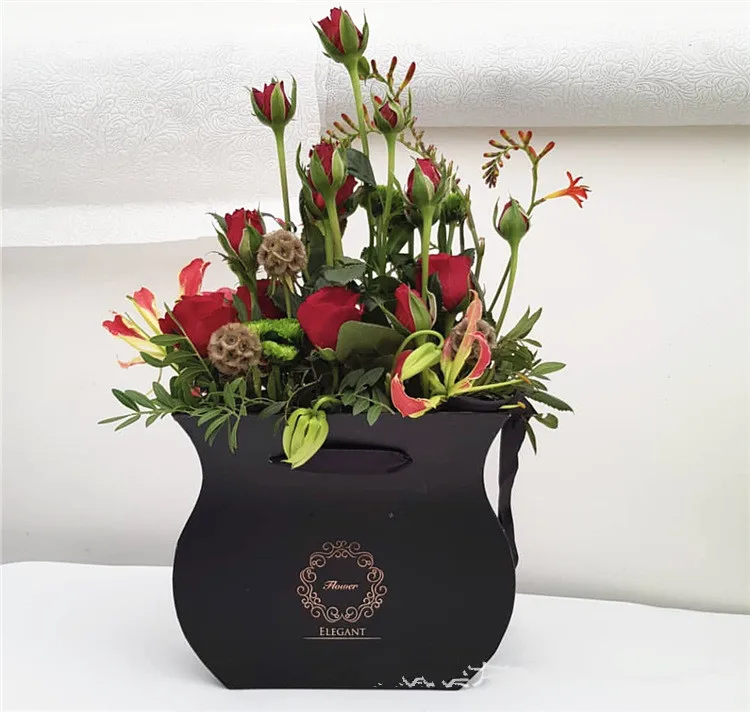 2020 fashion design handmade basket gift box rose flower flower planter box