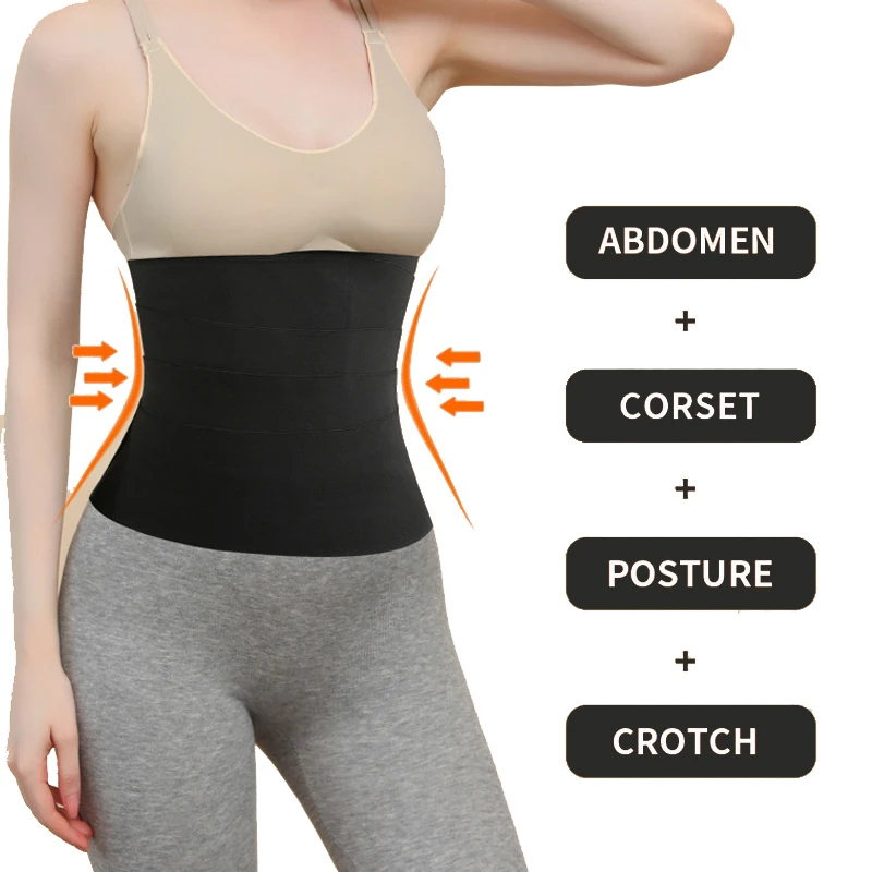 Custom Snatch Bandage Tummy Belly Wrap Around Waist Trainer Belt Bands Belt Waist Wrap Waist Trainer
