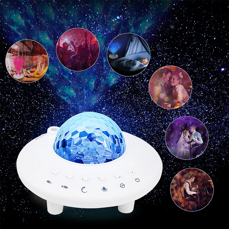 Projector Lamp Star Night Light Children Bedroom Led Planetarium Starry Lights Bedroom Moon Kids Gift