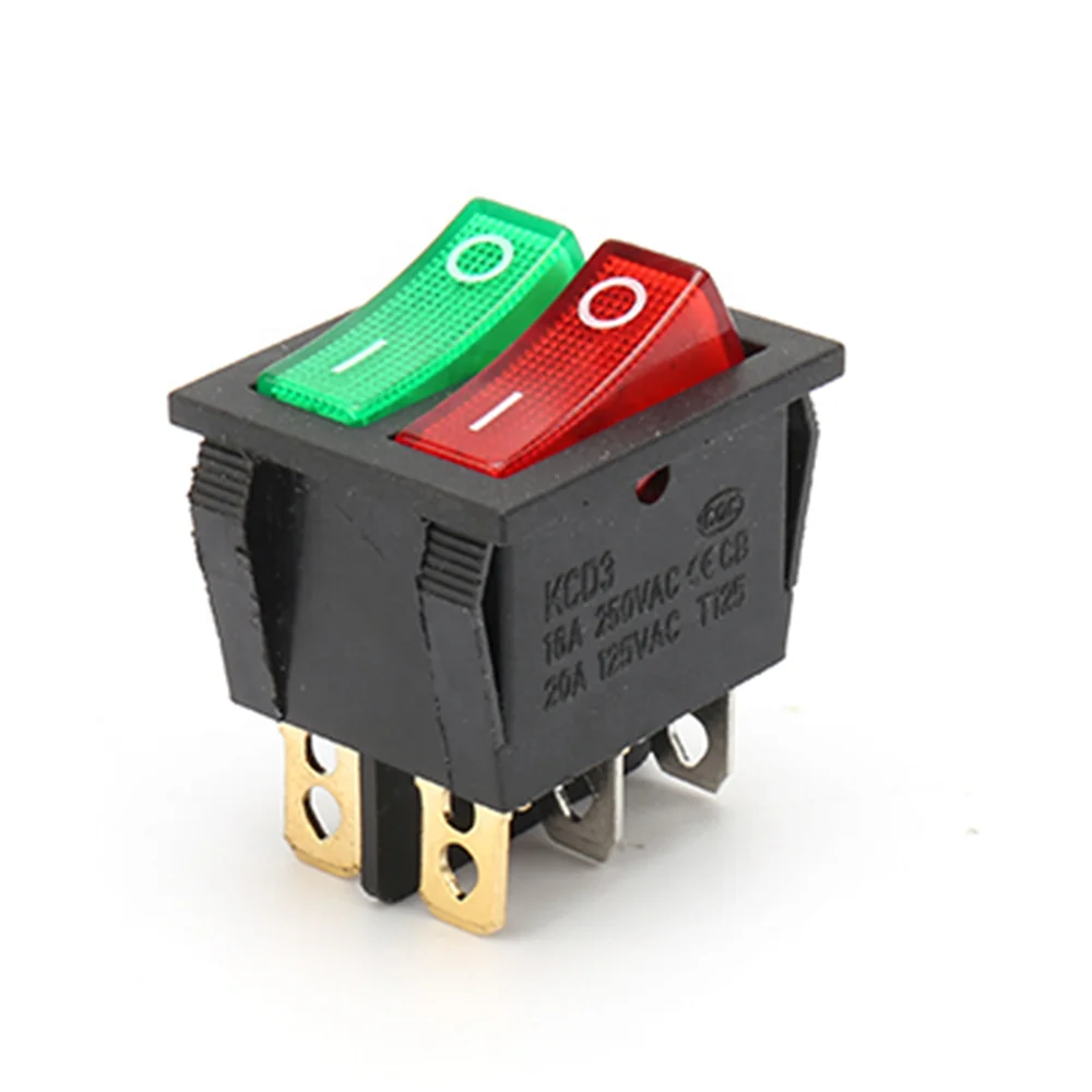 12v led lamp waterproof 15a rocker switch 250v t120