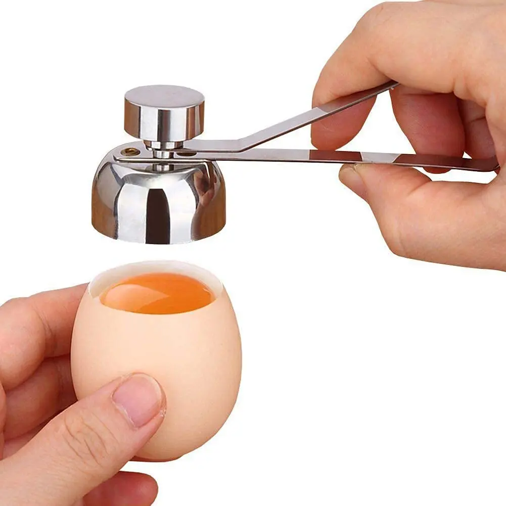 Best Seller Home Kitchen Accessories Creative Eggs Shell Cracker Breaker Cutter 304 Stainless Steel Egg Opener
