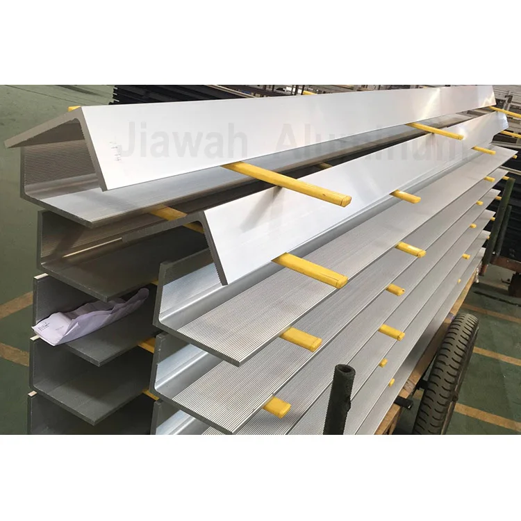 6061-T5 L shape aluminum profile bar customized 40x40 extruded angle profile aluminium extrusion for interior