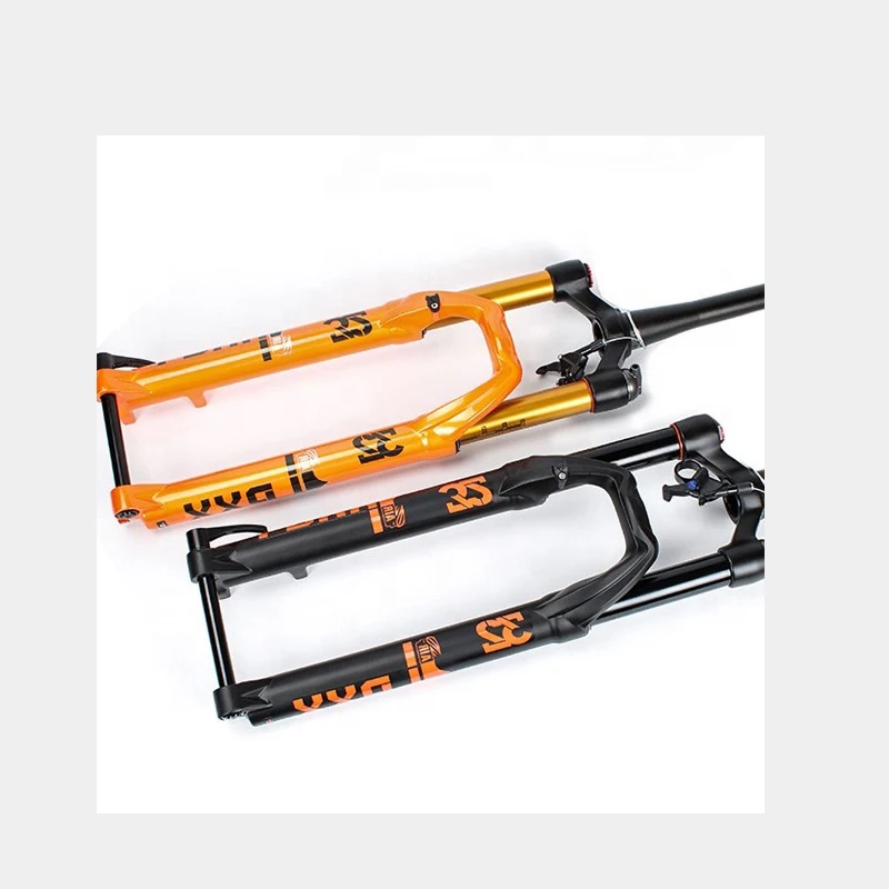 Mountain barrel shaft version front fork mountain bike front air forks suspension mountain bike front fork