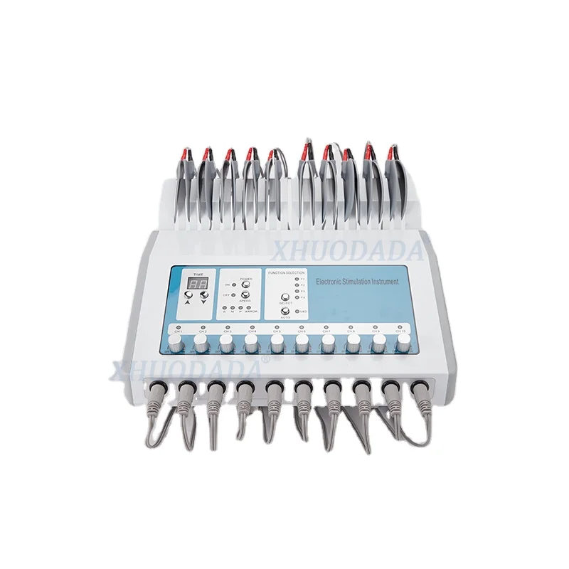 NEW Dual Channel TENS EMS Unit Muscle Stimulator for Pain Relief Therapy Electronic Pulse Massager Muscle Massager Micro Current