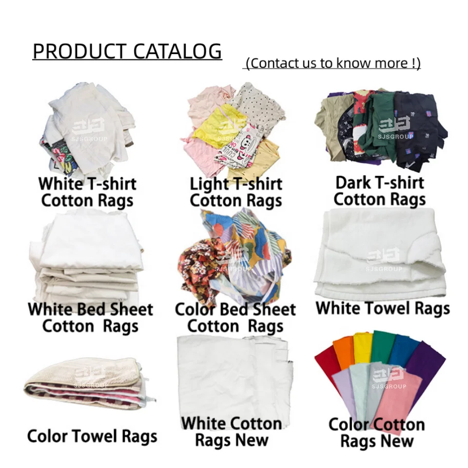 Free sample 0.5-400kg Bale 100 cotton Cheap cotton fabric scrap white bed sheet wiping rags for marine using