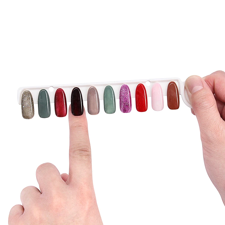 2023 New Embedded 120 Colors Nail Color Book Manicure Nail Gel Display Book for Nail Salon